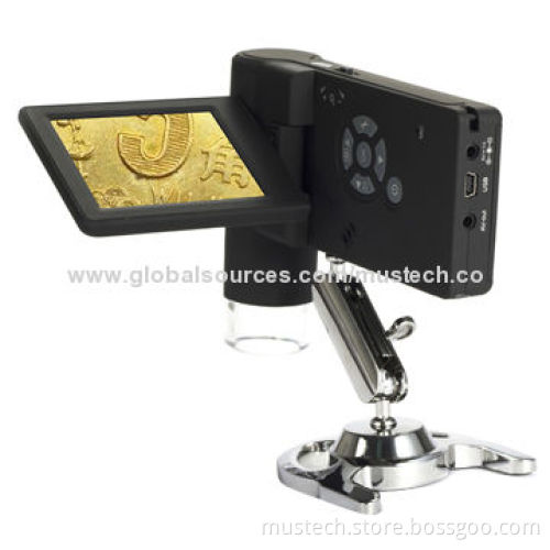 Portable Microscope with 3" LCD Screen